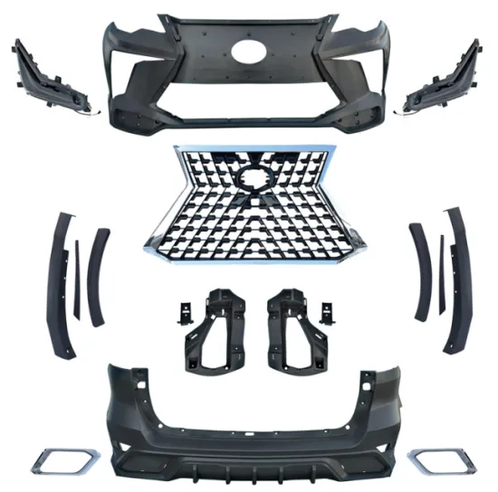 High Quality Car Bumpers Tuning Facelift Body Kit for Toyota Fortuner 2016-2019