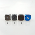 Rollooo 6 Sided Dice Single Metal d6