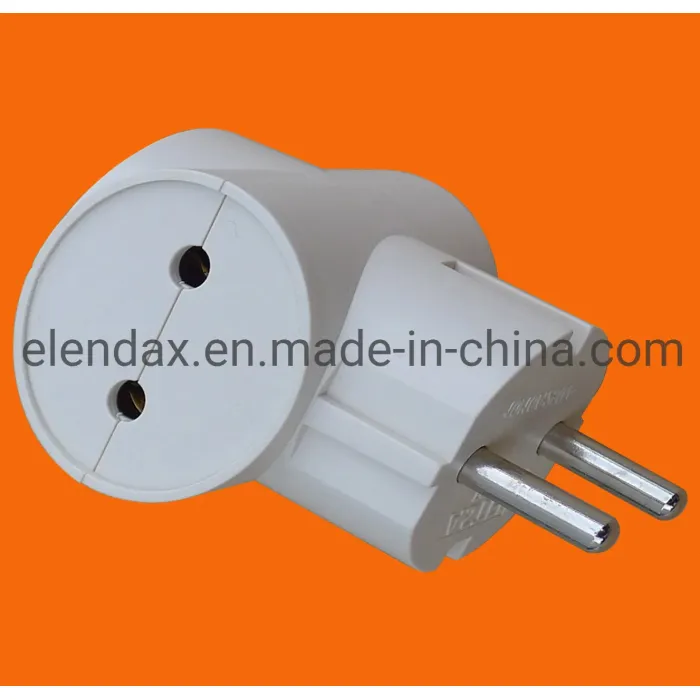 Adaptor Universal Steker 2 Pin dengan Lampu