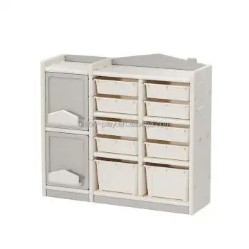 Large-Capacity Car-Shaped Toy Shelf and Organizer for Kids