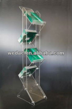 Acrylic Magazine Display Stand
