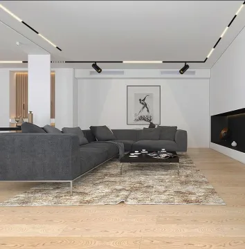 commercial Indoor linear light Magnetic rail system DC48V