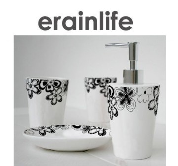 China ceramic bathroom accessory set