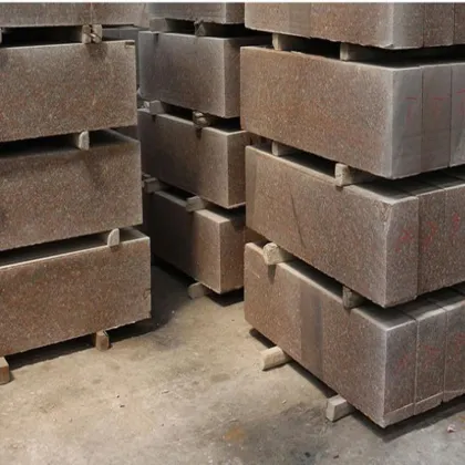 Crimson Granite Road Along The Stone