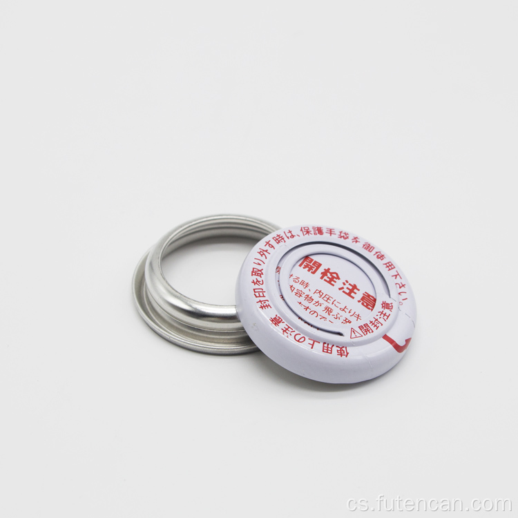 Kovové lisovací víčka