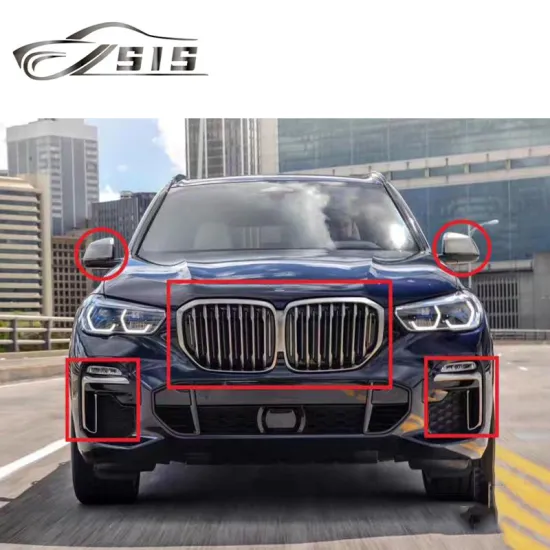 X5 G05 2019-2021 Fog Light Cover Grilles and Bumper Parts