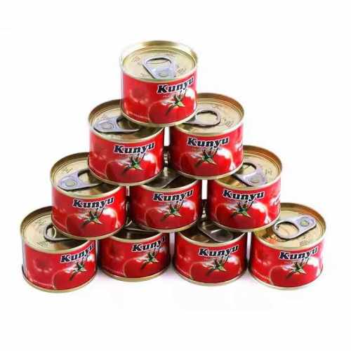 Легко открывающаяся банка для томатного пюре