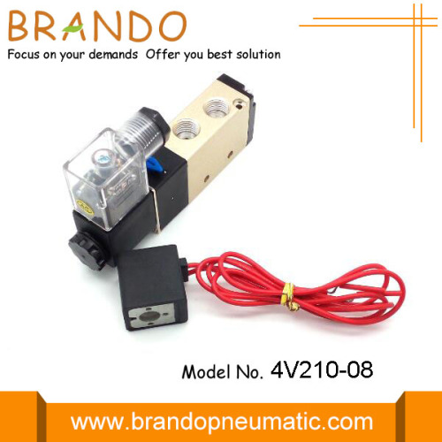 4.5VA Power Consumption Pneumatic Cylinder Valve