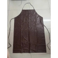 brown pvc waterproof  apron for working kitchen