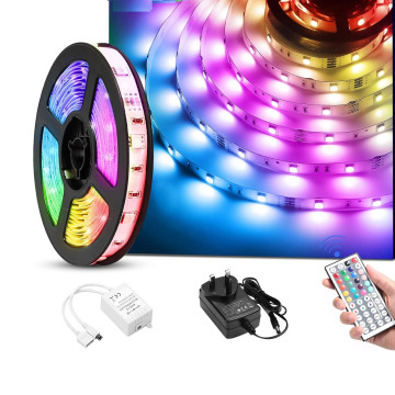3535 LED Strip Lights SMD 5050 Flexible Waterproof RGB IC Colorful 5-10 Meter