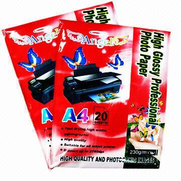 A4 230g High Glossy Photo Paper, Waterproof