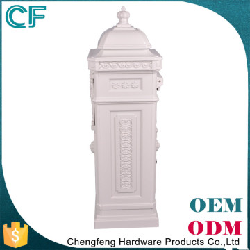 2016 The Most Popular Style In Europe Wholesale Residential Outdoor Garden Cast Aluminum Mailboxes From China