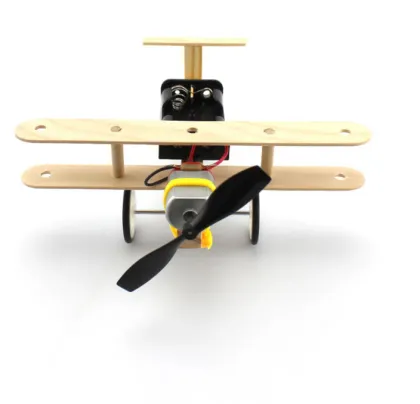 DIY Battery Wind Power Toy Plane