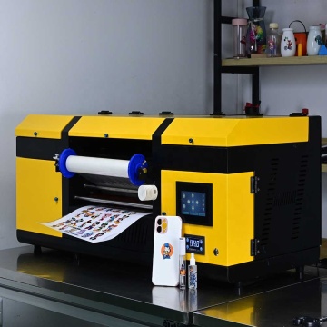 2-in-1 UV DTF Printer XP600 for PET Film Stickers - A3 Size