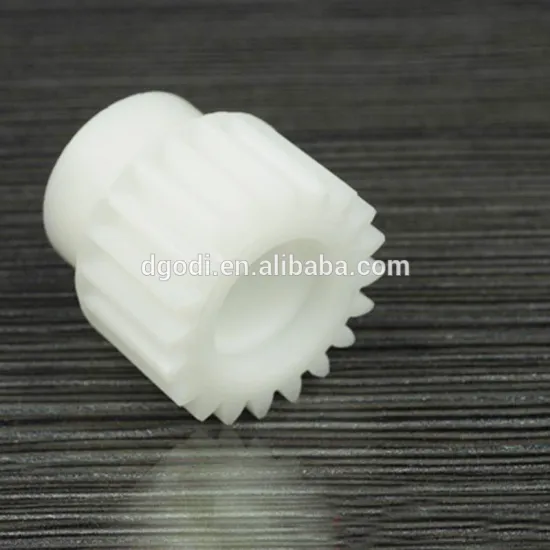 small pinion teflon plastic gear for electric motor
