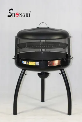 charcoal BBQ grill & Fire pit