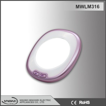 2015 Factory Levering Nice Pocket Mirror Goede kwaliteit Mini Compact Mirror met LED -lichten