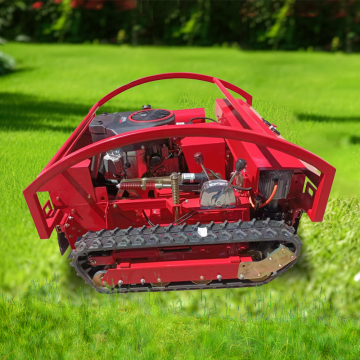 Remote Control Crawler Lawn Mower 1000mm Cutting Width Grass Cutter