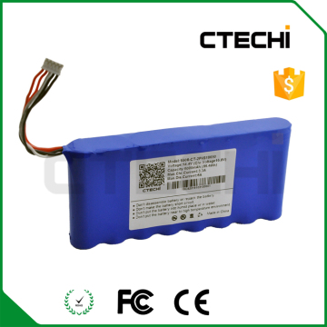 Excellent charge and discharge cycle 18650 li-ion battery 2P4S 14.4V 6000mAh