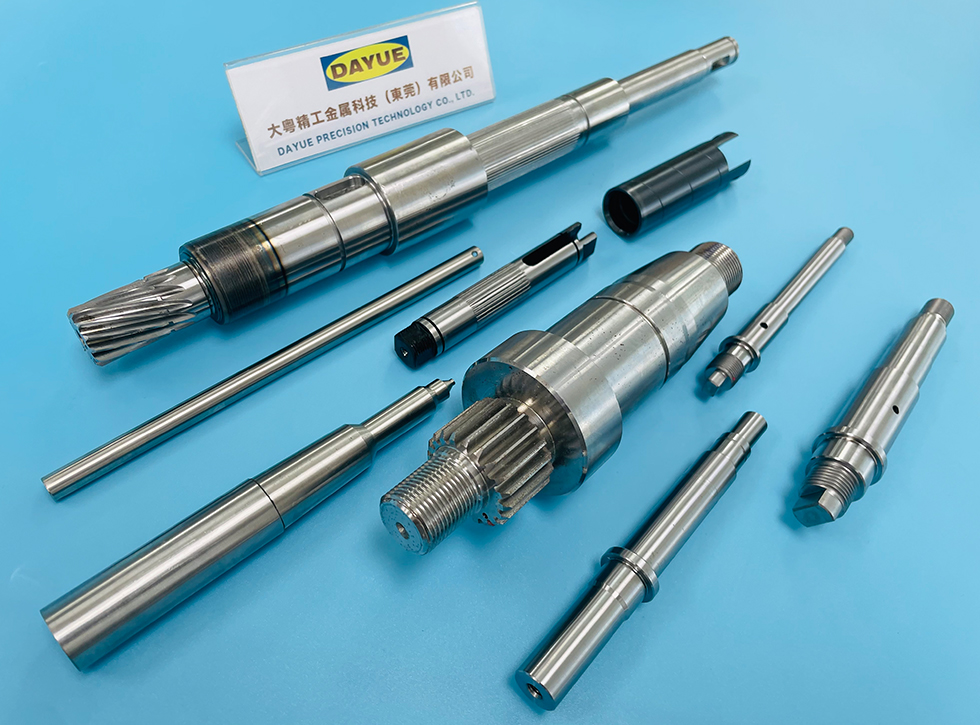 CNC Machining - Spline Shaft - Gear Shaft - Worm Gear - Transmission Shaft - Rotor Shaft - Steel Shaft - Zeichnungsteile - Keilwelle, Zahnwelle - schleifteile