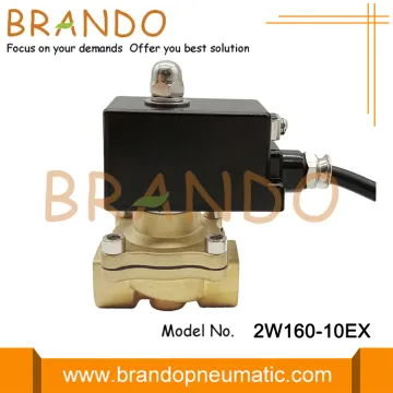 3/8'' Brass Explosion Proof Water Solenoid Valve Normally Closed