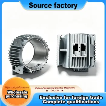 Precision Teco-Type Motor Housing with Reinforced Cover