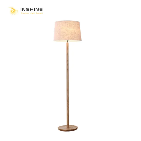 INSHINE Living Room Wooden Floor Lamp