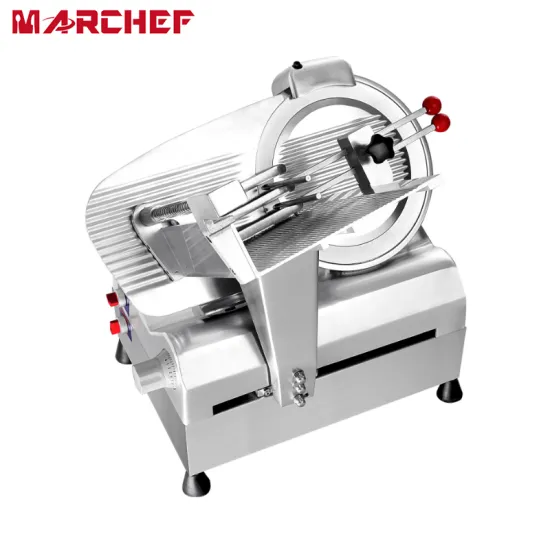 Electric Restaurant Table Top Meat Slicer for Bacon and Commercial Use