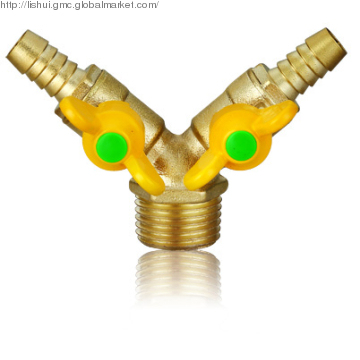 Double Hose Connection Gas Ball Valve(M1/2\")