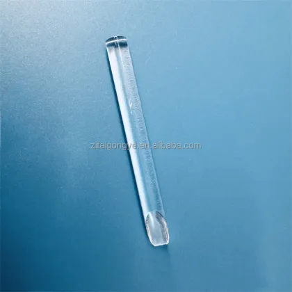 High Quality Transparent Silica Polished Quartz Glass Rods Factory