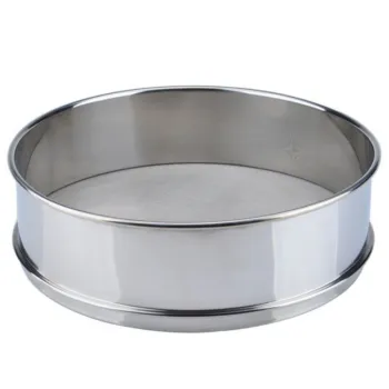30cm Stainless Steel ASTM Standard Laboratory Test Sieve: 1, 2, 5, 10 Micron Sizes