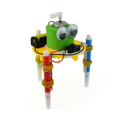 Creative DIY Science Gizmo: Graffiti Robot Puzzle for Kids