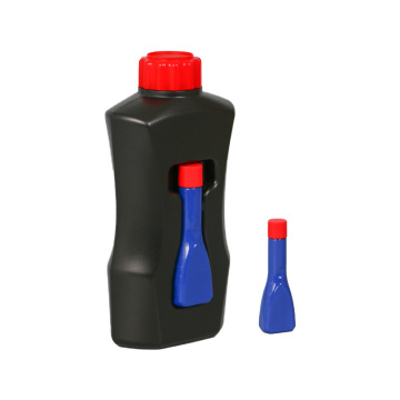 1 Litre Empty Plastic Engine Oil Bottle with Screw Cap