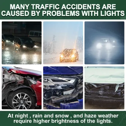 Automotive Yellowish Headlight Repair Fluid for Polishing and Cleaning