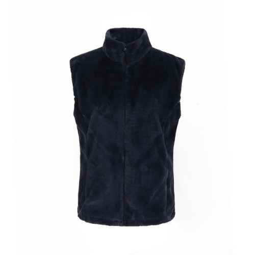 Gilet de fourrure luxueux dames