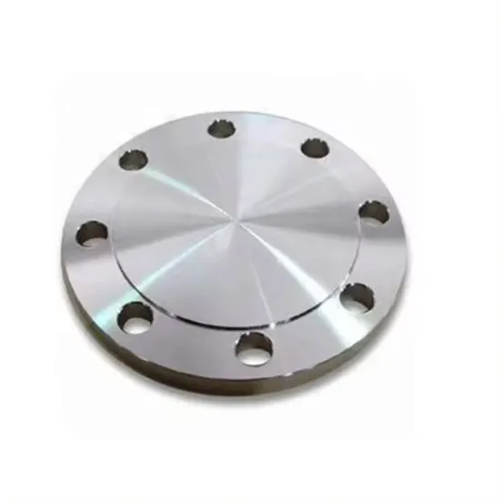 Standard pipe fittings carbon steel forged blind flange