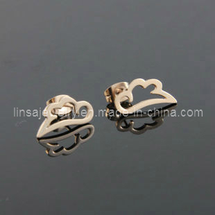 Unique Design Stainless Steel Earrings (SE135)