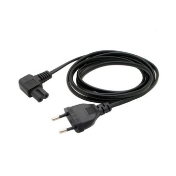 New Right angled EU AC power cord