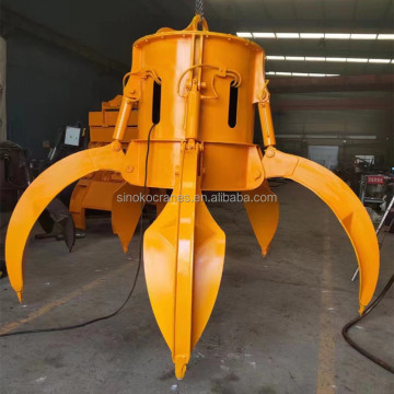 China Manufacturer Double Girder Crane Electric Hydraulic Grab Bucket Price