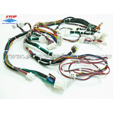 Electrical wiring harness for gaming machine