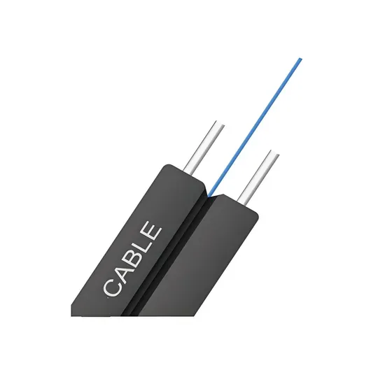 Indoor LSZH FRP FTTH Fiber Drop Cable Solution