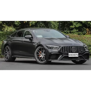 AMG GT W290 4 Door 20-21 Car Bumper Kit - Upgrade to AMG GT63S with Rear Diffuser and Exhaust Pipes