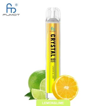 Toptan Fumot Crystal 600 Puflar Tek Kullanımlık Vape