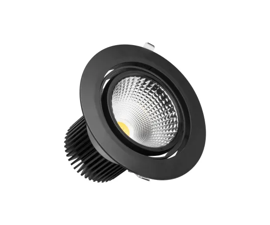 High Brightness High Lumen Commercial LED Downlights 32w-52w-90w 360 Degree Orientable Recessed Lighting