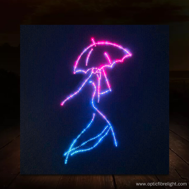 Fiber Optic Light Painting For Homes