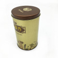 Custom Round Sealed Tea Cans