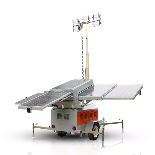 Torre de Iluminação Solar Mobile Solar
