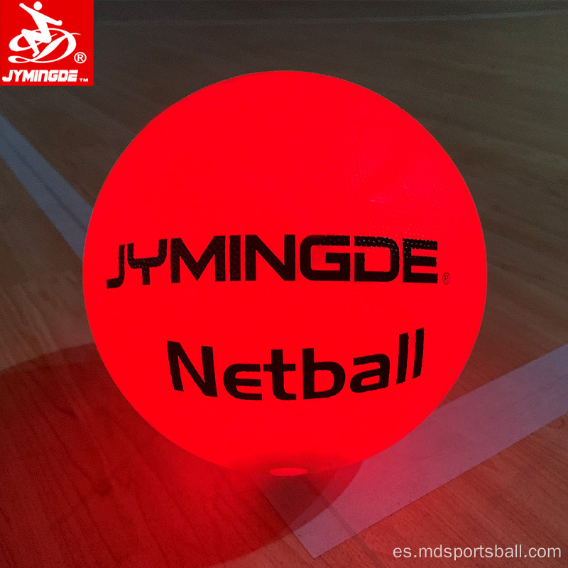 Glow Light Up Netball Ball personalizado de netball