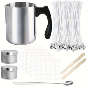 INTODIY 900ML Aromatherapy Candle Making Kit - DIY Handmade Gift Tools