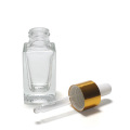 10 ml quadratische Serum ätherische Öl Glas Droper Flasche